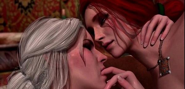  The Witcher - Triss and Ciri lesbian